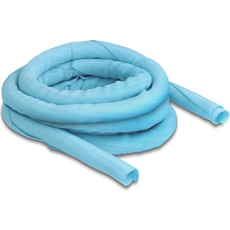 DELOCK GEWEBESCHLAUCH SELBSTSCHLIESSEND HITZEBESTÄNDIG 5 M X 16 MM BLEUE 20881