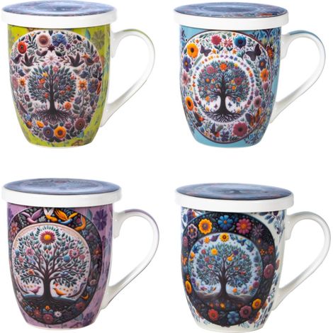 Signes Grimalt Mug Cocina Mug Y Filtro De Arbol Tazas Y Vasos 10x12x12cm 36945