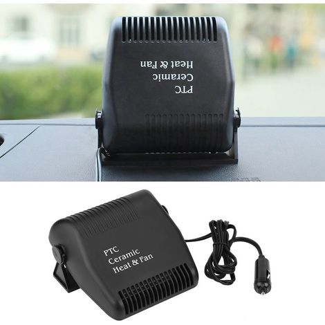 12V Chauffage de la voiture,150W Electionic Auto Defrost Désembuage,Rotation à 180 degrés (1/5)