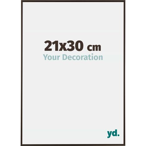 yd. - Cadre photo 21x30 - Anthracite - Plastique - Evry (1/5)
