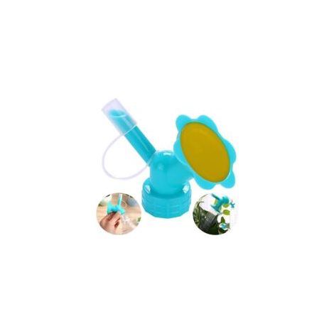 2-in-1 Gießkanne/Flasche – Duschkopf, Gartengeräte (2-teilig, blau) - Crezuo (1/4)