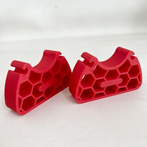 Soporte para manillar de bicicleta, protector de freno de estacionamiento, soporte para manillar de bicicleta para hombres y mujeres, asistente de estacionamiento, color rojo