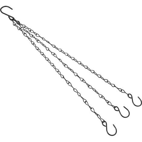 für Blumentöpfe Metall 41cm mit S Haken Tragfähige