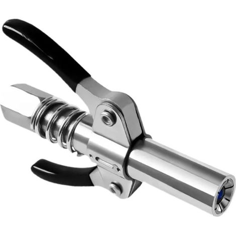Pistolet à graisse, pistolet à graisse à poignée robuste, pistolet à graisse haute pression 10 000 PSI, coupleur, pompe à graisse manuelle, buse, pièces de rechange pour pistolet à graisse à double po (1/5)