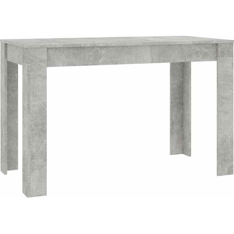 Maison Exclusive - Esstisch Betongrau 120x60x76 cm Holzwerkstoff (1/5)