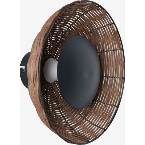Applique LED en rotin Lutyen SKLUM NATUREL (1/5)