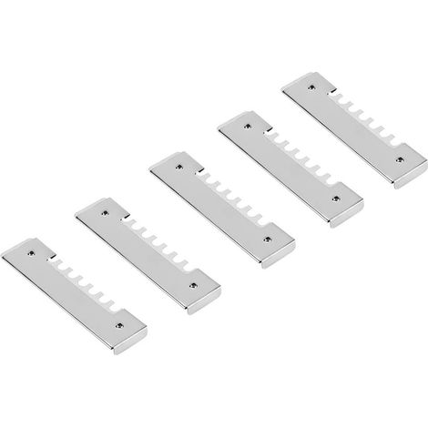 Lot de 5 portes d'entrée en métal massif pour apiculture, avec protection contre et