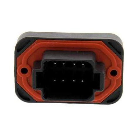 Connettore Serie DT15 Femmina 8 Vie da circuito stampato Nero
