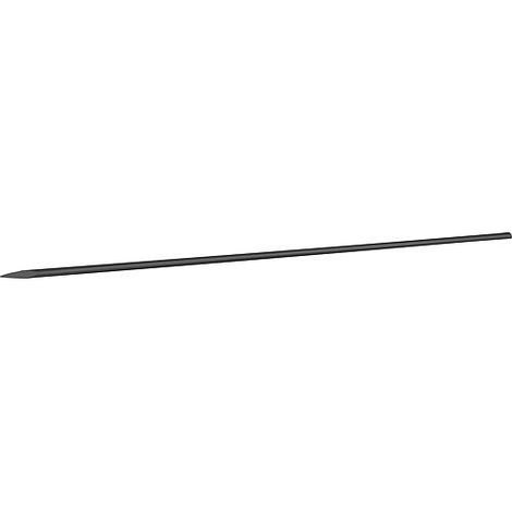 Aiguille à paver/fils de fer, 1200 x 16 mm, sans tête, non laquée, pointe forgée