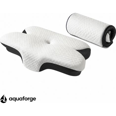 Almofada Cervical Ergonómica Espuma Viscoelástica 60 x 35 x 14 cm (1/5)