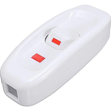 1 interrupteur intermédiaire, interrupteur en ligne, bouton, cordon d'alimentation, câble, interrupteur d'éclairage, interrupteur à bascule de bureau, cordon FT (1/3)