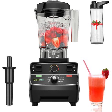 Mixeur, Haute Puissance, Capacité de 2L, T5300T N 600ML POT, Prise EU (1/2)