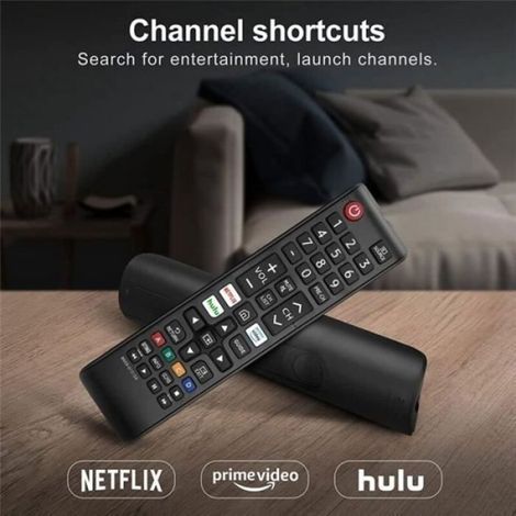 Télécommande universelle TV - Compatible Smart TV LCD LED Sans programmation nécessaire - Remplacement télécommande - Lot de 2 (1/5)
