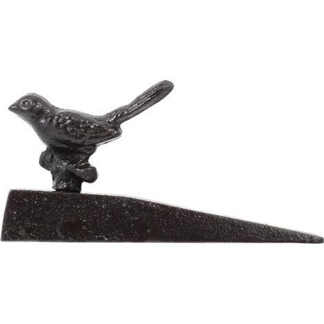 Cale de porte décorative en fer forgé antique en forme d (1/5)