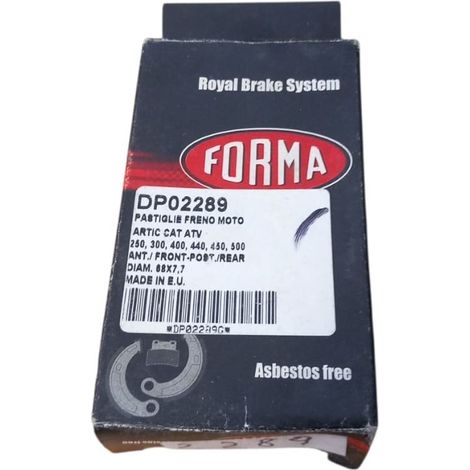 Pastigle freno sinterizzate per artic cat atv 250/300/400/440/450/500 (1/3)