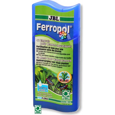 Fertilisant aquarium JBL Ferropol liquide 250 ml sans nitrates