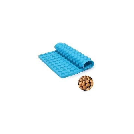 Molde pequeño redondo de silicona, solución saludable para hornear, tapete antiadherente y reutilizable, perfecto para crear delicias culinarias - Crezuo
