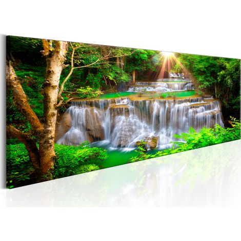 Tableau Imprimé "Nature's Masterpiece" 40 x 120 cm (1/2)
