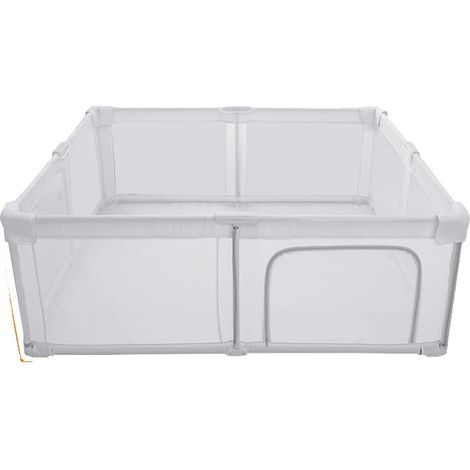 Parc, Design Portable, Montage Sans Outils, Gris 150-180-70cm (1/2)