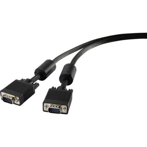 Câble de raccordement RF-4212507 10.00 m noir W719801 (1/2)