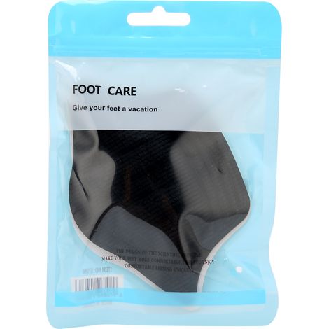 Autocollants talon antidérapants coussinets semelles inserts chaussures noir (1/5)