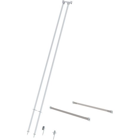 Günzburger Steigtechnik 2x supports pour arbres fruitiers adaptés aux échelles simples et aux échelles coulissantes - 019945