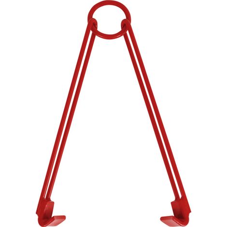 Pince pour fûts STIER pour fûts en acier horizontaux, capacité de charge 500 kg