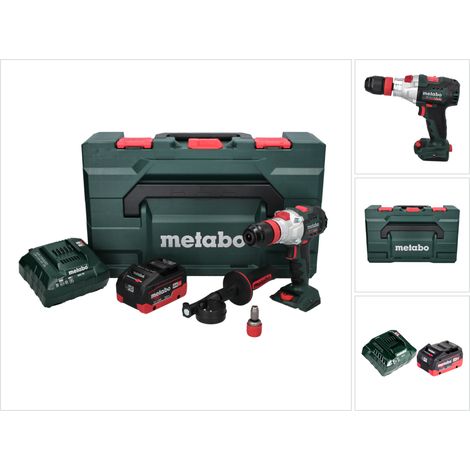 Metabo SB 18 LTX BL Q I Perceuse-visseuse à percussion sans fil 18 V 130 Nm Brushless + 1x batterie 8,0 Ah + chargeur + metaBOX (1/5)
