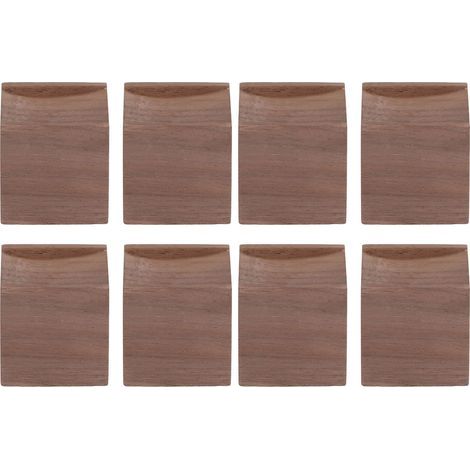8 Diffuseurs d'Huiles Essentielles en Bois Naturel Portable pour Voiture Bureau Chambre - Lot de 8 (1/5)