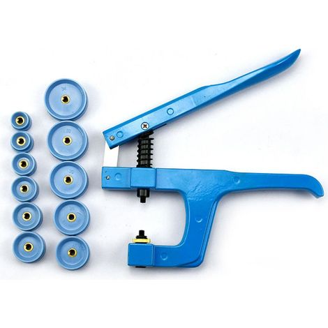 Dieses Uhren-Crimpwerkzeug-Set enthält 11 Crimpeinsätze mit Zange und eignet sich zum Crimpen von Gläsern, Lünetten und Gehäuseböden. Es handelt sich um ein Reparaturwerkzeug-Set. (1/5)