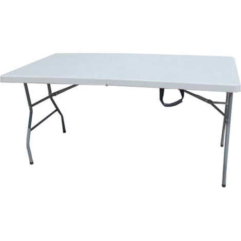 C TAVOLO IN ACCIAIO E HDPE PIEGHEVOLE 183X76XH74 CM- I GIARDINI DEL RE- 1,0 pz
