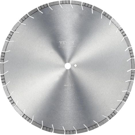 Disque à Tronçonner Diamanté VEVOR 500 mm Coupe à Sec ou Humide Trou 25,4 mm pour Béton Carrelage et Brique (1/5)