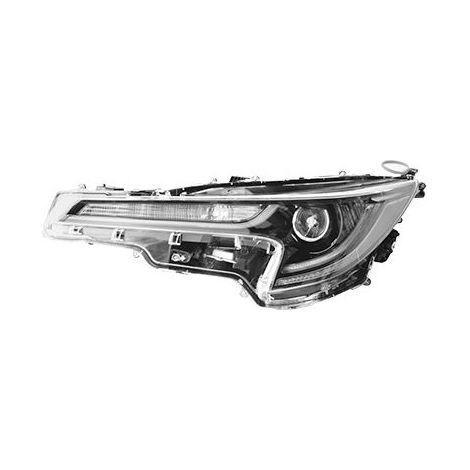 Phare avant gauche Led type projection Toyota Corolla XII E21 phase 1 2019-2022