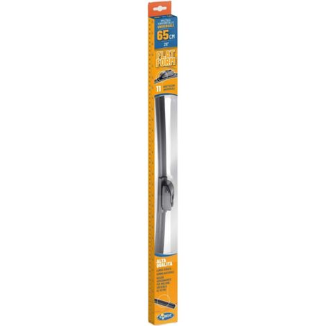 Limpiaparabrisas Lubex plano 650mm/26" – Diseño aerodinámico y montaje universal