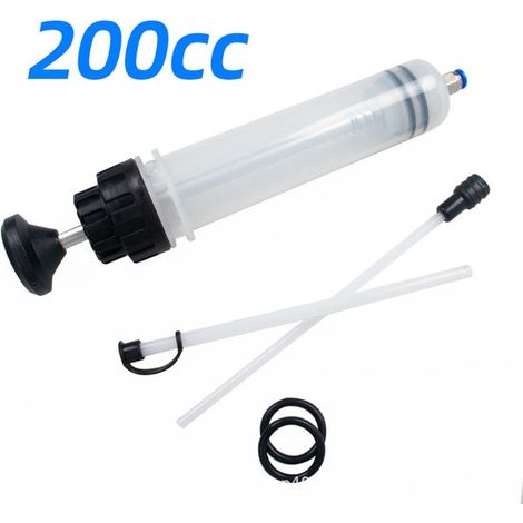 Jeringa de succión de aceite de 200 ml,Pulverizador de aceite,Pistola de extracción de aceite,Aceite de transmisión (1/5)
