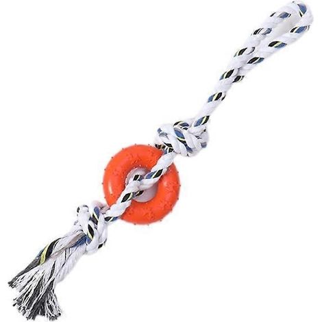 Donut molaire interactif pour chien, 4 couleurs, pour chiens de petite, moyenne et grande taille (1/5)