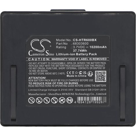 BATTERIA COMPATIBILE HETRONIC NOVA XXL 3.7V 10200MAH
