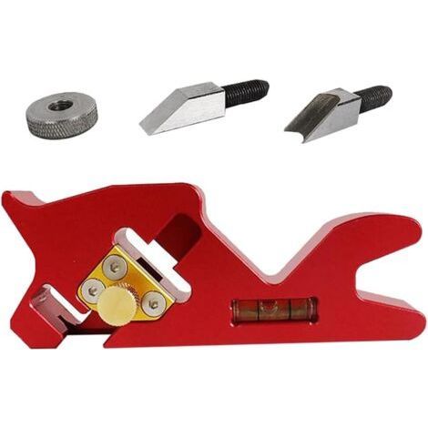 Manual Woodworking Basket 45 Degree Chamfering Tool Degree Deburring Break Plane for Carpenter Red, Woodworking Chamfering Plane (1/5)