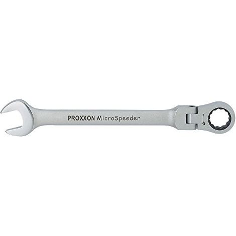 PROXXON DIFFÉRENTES CLÉS À CLIQUET MICROSPEEDER AVEC ARTICULATION, 19 MM