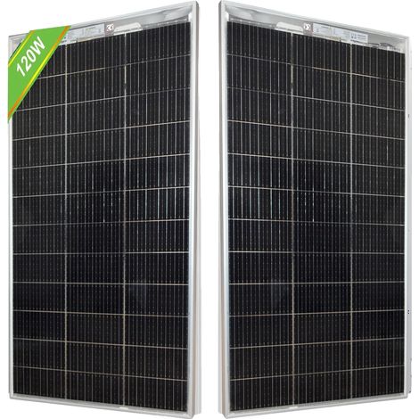 Pannello solare, design rigido, alta efficienza, 1 pannello da 120 W (1/2)