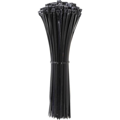 Quadrios 24CA364 24CA364 Kabelbinder 500 mm 4 mm Schwarz UV-stabilisiert 100 St.
