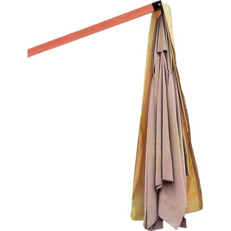 Custodia per Ombrellone da Giardino a Sbalzo 3x4m in Poliestere Marrone