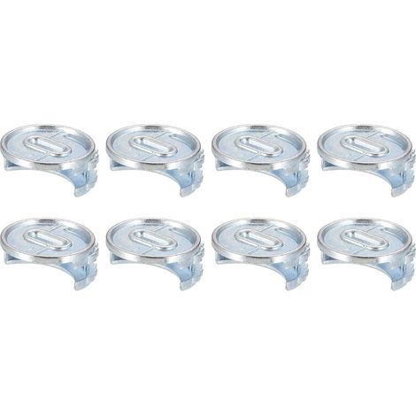 Cam Serrure Écrou pour Meubles 8pcs 24x11mm Joint Connecteur (1/5)
