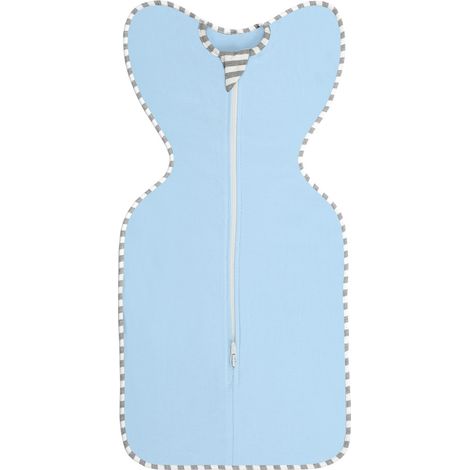 APEX Couverture d'emmaillotage pour bébé - les bras s'étendent vers le haut - fermeture éclair à double sens - change de couche facile. (1/4)
