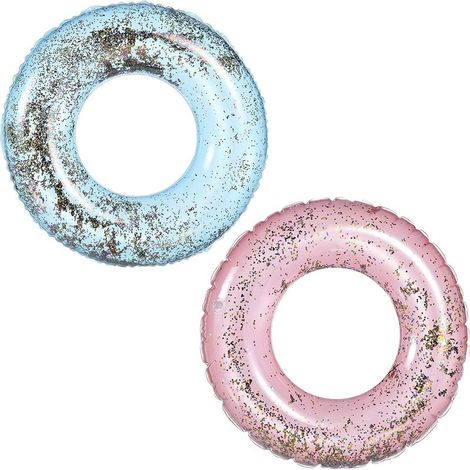 Bouée Gonflable D'été pour 80cm Anneau en Caoutchouc Flottant,Bague de Bain,Roue de Natation,Flotteur Radeau pour Piscine,Flotteurs Gonflables de Tube,Bouée de Natation et Anneau de Piscine,2pcs