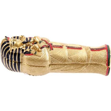 Statuette - Toutankhamon - Sarcophage - Résine - 13 cm - Couleurs lumineuses (1/3)
