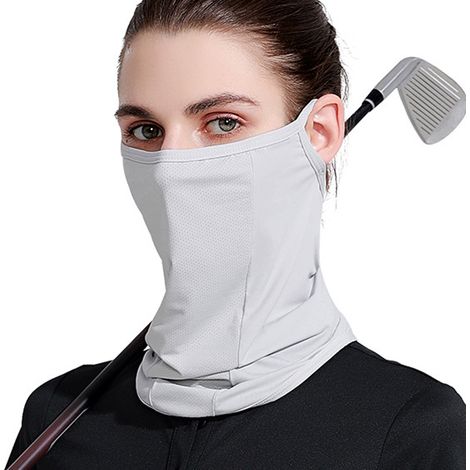 1 Cache-cou,Protection solaire UPF 50,Tissu respirant,Extensible 4 sens,Pêche randonnée (1/5)