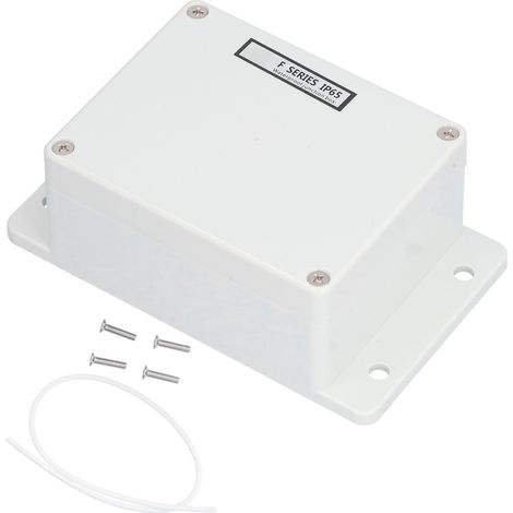 Junction Box IP65 Waterproof Plastic Case Outdoor Electronic Project Enclosure 115x90x55mm F3‑2