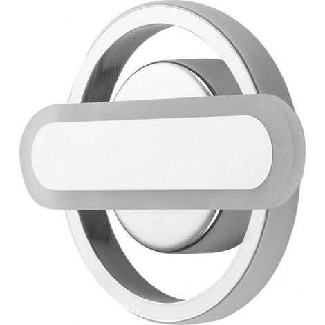 Plafoniera 26w 3000-4000-6000k Elma Cromo 4.5x21x16.5 Cm 2470 Lm con memoria colore luce