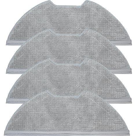 Accessoires chiffon de nettoyage pour Eureka NERE10s E10S E20 Plus, ​​​​pour Obode A8 A8 Plus, pour Midea M9 de rechange pour aspirateur robot, ​​chiffon en microfibre douce (1/5)